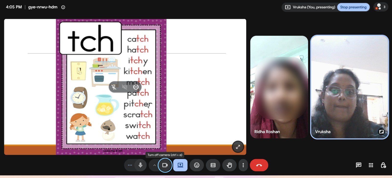 Online phonics class for kids